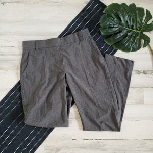 Belyn Key| Straight Leg Athletic Gold Pant Dark Hearthered Gray Size Medium
